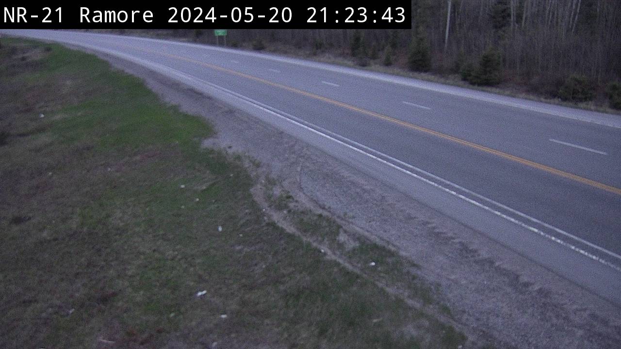 Traffic Cam Highway 11 near Playfair 3 Concession - East Player