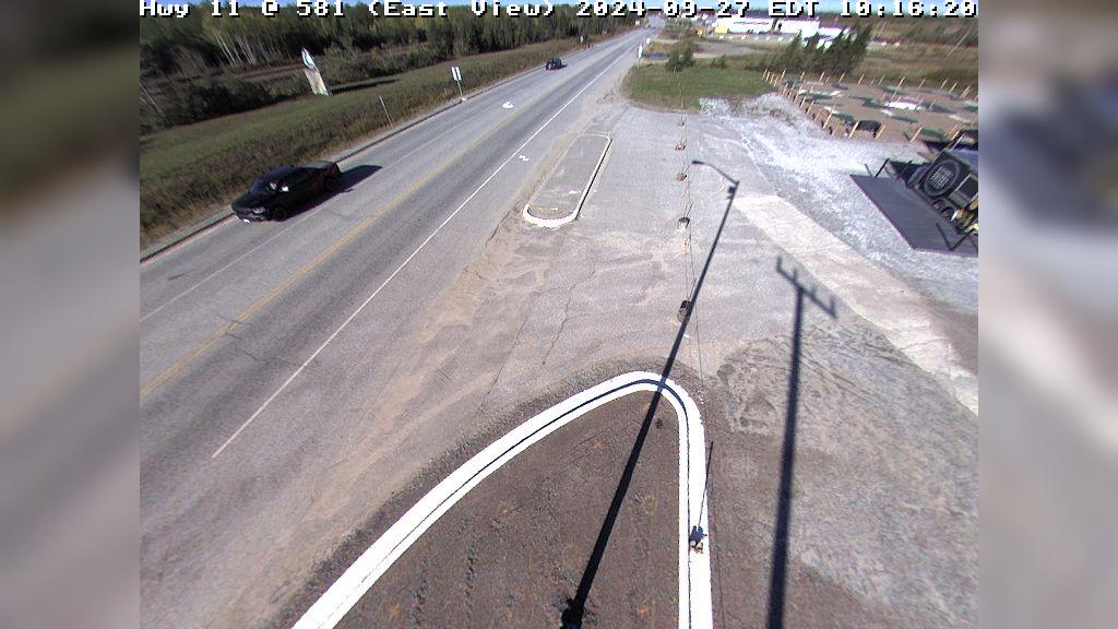 Traffic Cam Moonbeam Township: Highway 11 near Moonbeam Player