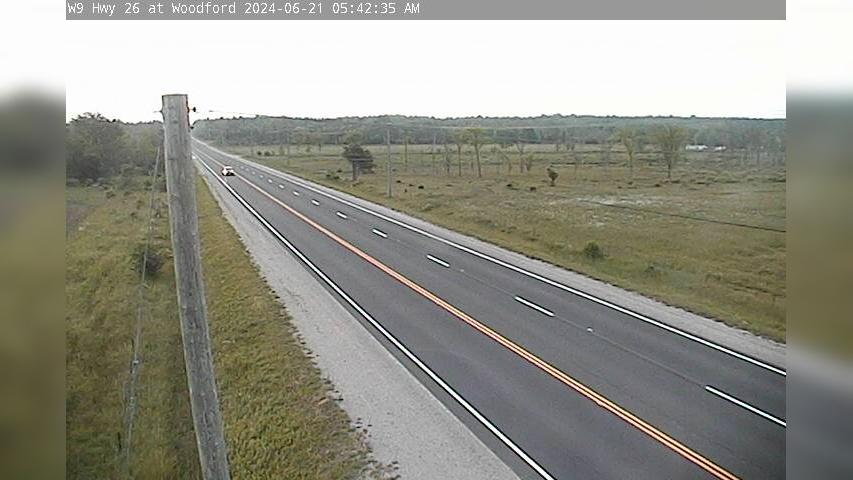 Meaford: Highway 26 near Woodford Traffic Camera