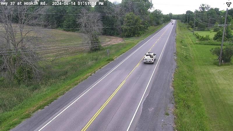 Foxboro: Highway 37 at Hoskin Rd Traffic Camera