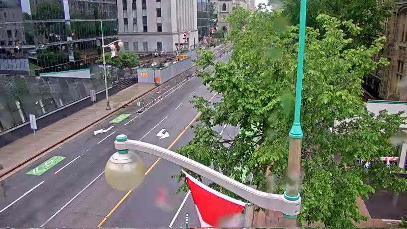 Traffic Cam (Old) Ottawa: Wellington Street & Bank Street Player