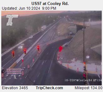 Traffic Cam US 97 at Cooley Rd. Player
