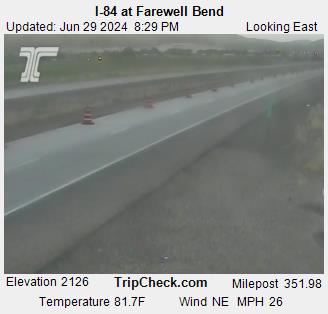 Traffic Cam I-84 at Farewell Bend Player