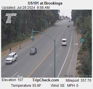 Traffic Cam US 101 at Brookings Player