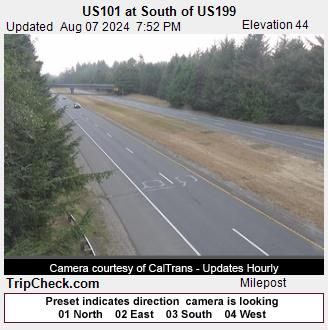 Traffic Cam US 101 at South of US 199 Player