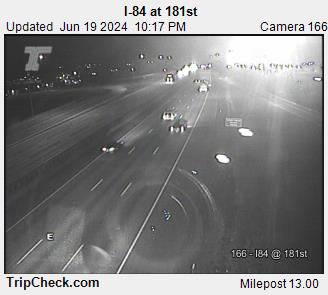 Traffic Cam I-84 at 181st Player