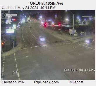 Traffic Cam ORE8 at 185th Ave Player