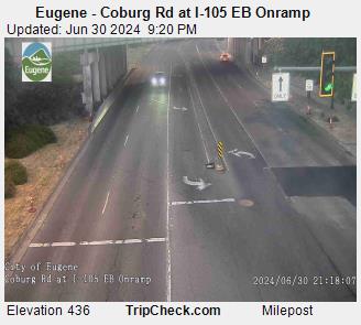 Eugene - Coburg Rd at I-105 EB Onramp Traffic Camera