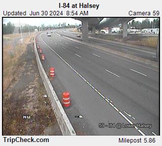 Traffic Cam I-84 at Halsey-Lower Player