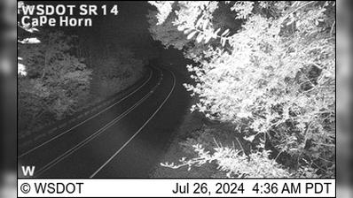 Wood Village › East: SR 14 at MP 23.9: CapeHorn Traffic Camera