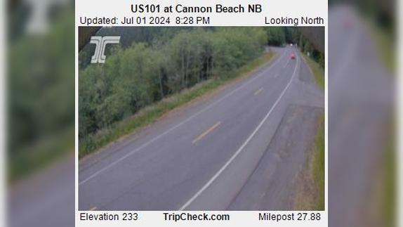 Traffic Cam Cannon Beach: US101 at - NB Player