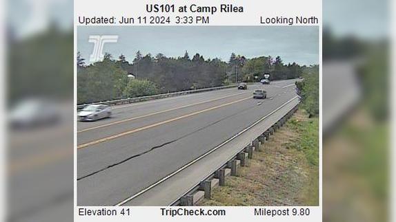 Traffic Cam Astoria: US101 at Camp Rilea Player
