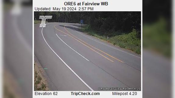 Traffic Cam Bay City: ORE6 at Fairview WB Player