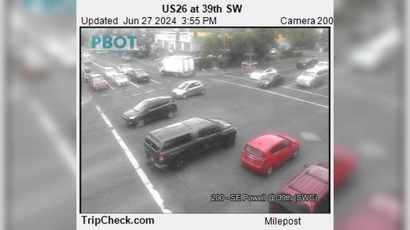 Portland: US26 at 39th SW Traffic Camera