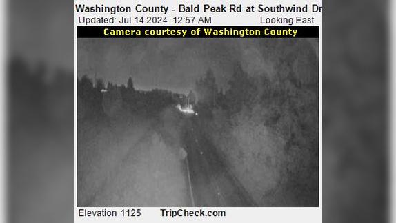 Laurelwood: Washington County - Bald Peak Rd at Southwind Dr Traffic Camera