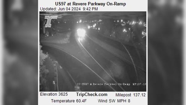 Traffic Cam Bend: US 97 at Revere Parkway On-Ramp Player