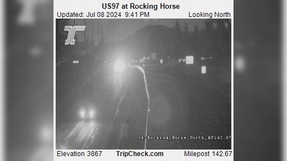Traffic Cam Bend: US 97 at Rocking Horse NB Player