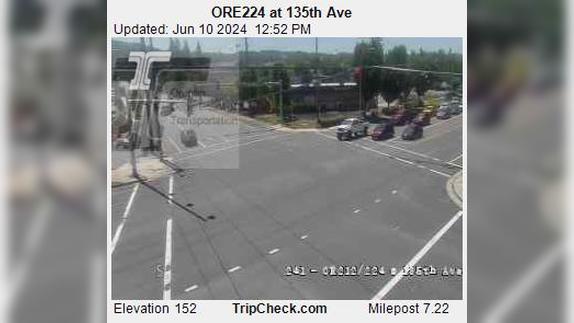 Traffic Cam Rivergrove: ORE224 at 135th Ave Player