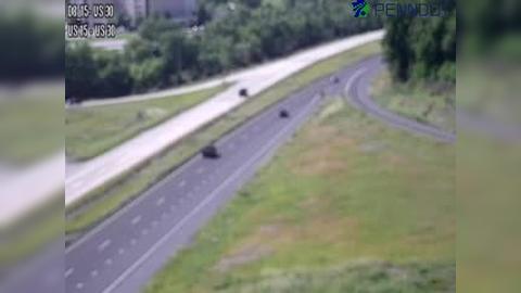 Traffic Cam Barlow Knoll: US 15 @ US 30 YORK ST EXIT Player