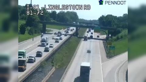 Paxtonia: I-81 @ EXIT 72A (US) Traffic Camera