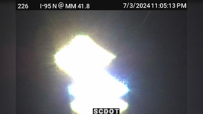 Jonesville: I-95 N @ MM 41.8 Traffic Camera