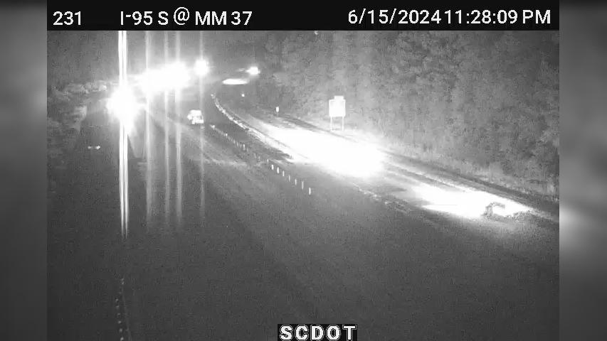 Griffin Hill: I-95 S @ MM 36.7 Traffic Camera