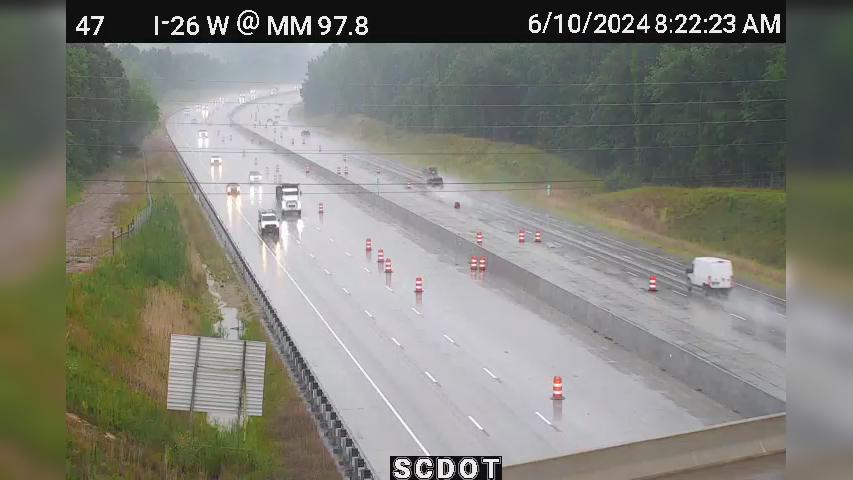 Traffic Cam Friarsgate: I-26 E @ MM 93.3 Player