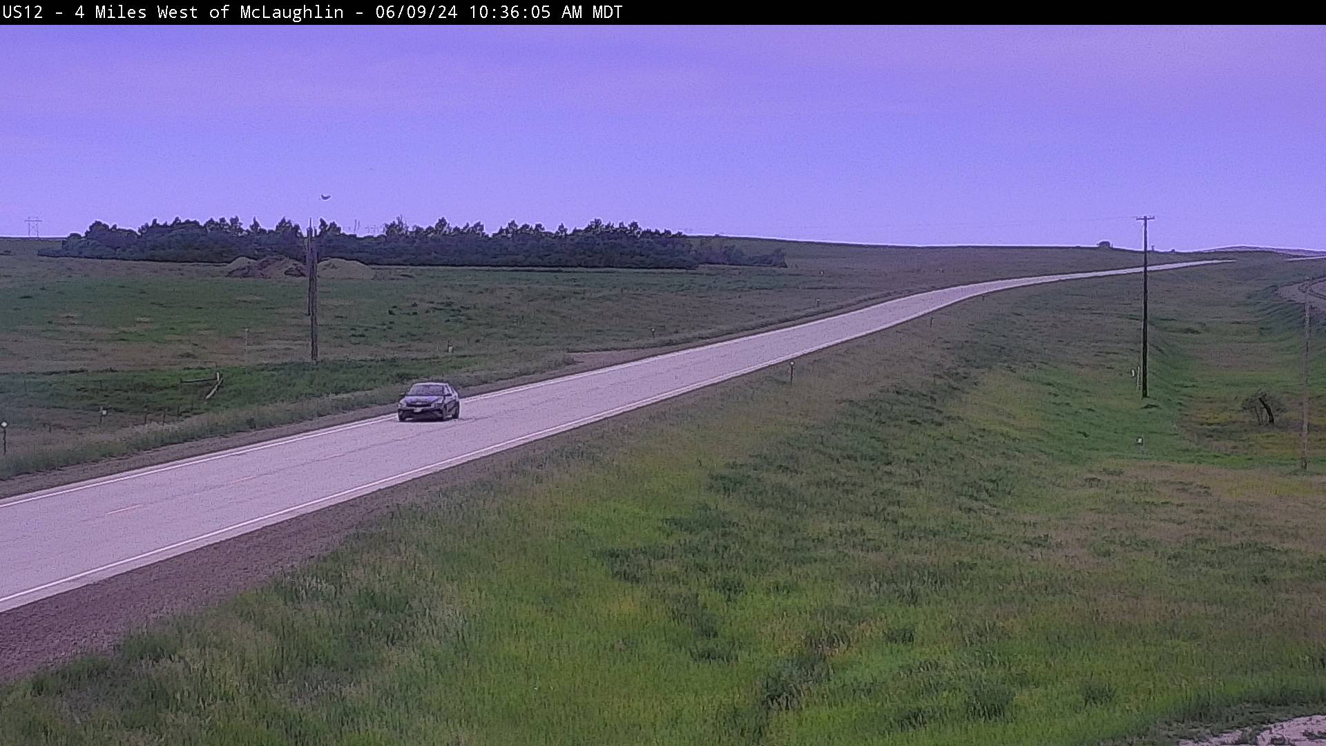 Traffic Cam 4 miles west of town US-12 @ MP 154 - West Player