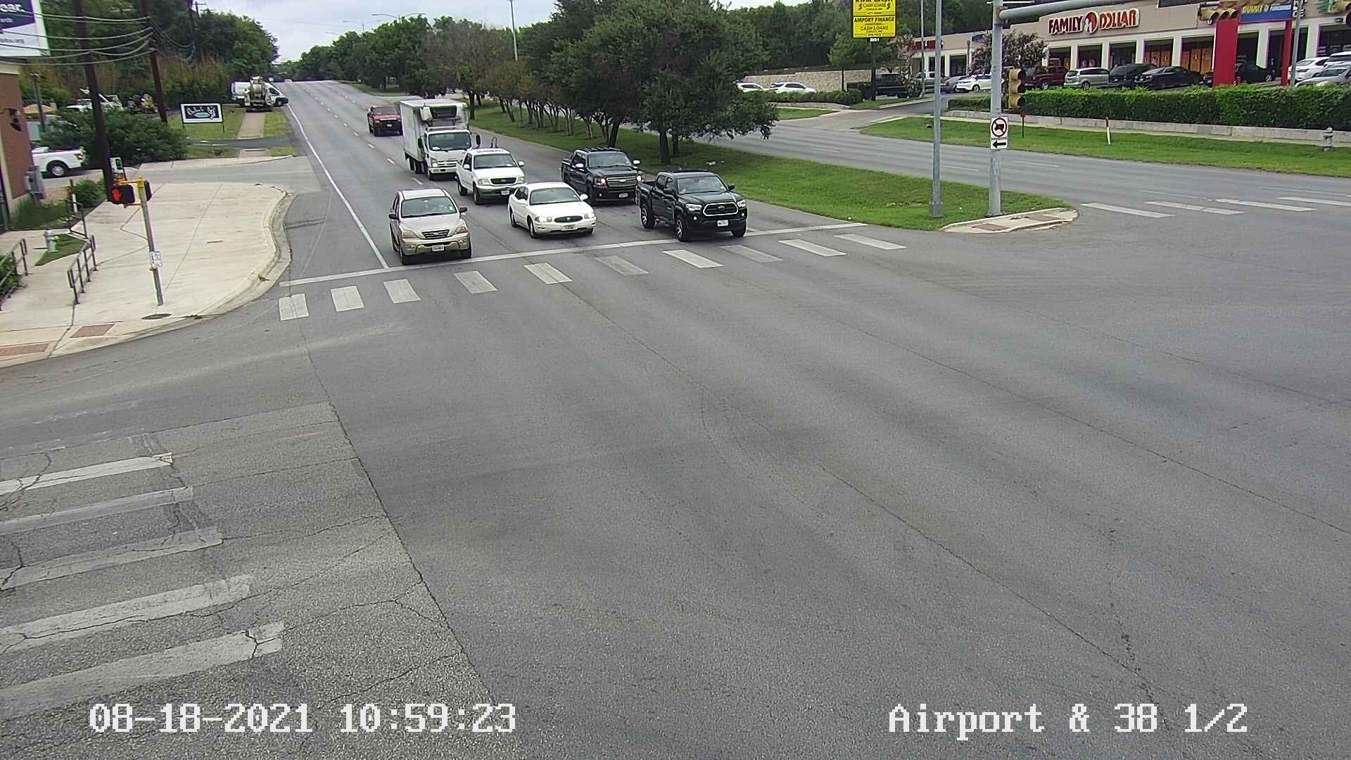  AIRPORT BLVD / 38TH HALF ST Traffic Camera