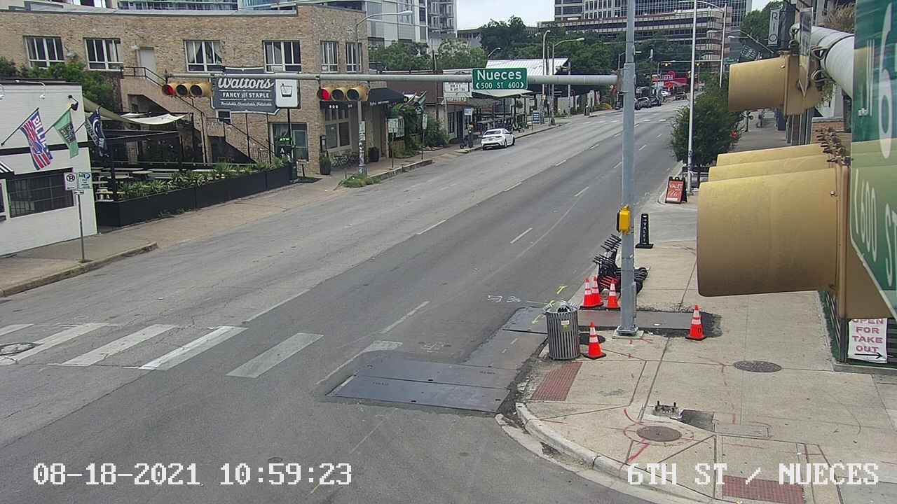  6TH ST / NUECES ST Traffic Camera