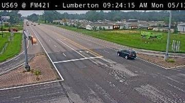 Lumberton › North: US-69 @ FM-421 Traffic Camera