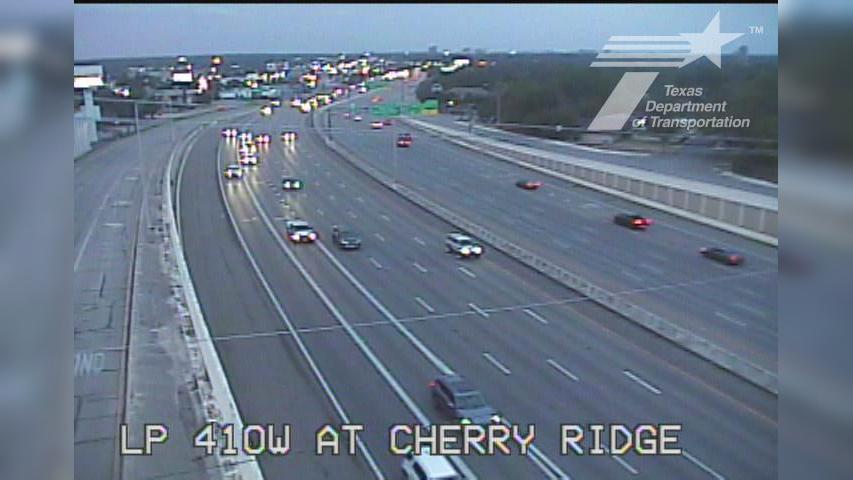 San Antonio › West: LP 410 at Cherry Ridge Traffic Camera