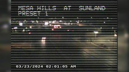 El Paso › West: MesaHills @ Sunland Traffic Camera