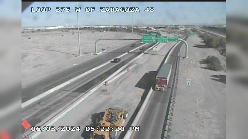 El Paso › West: LP-375 @ W Zaragoza Traffic Camera