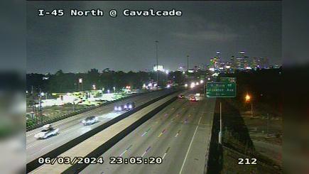 Traffic Cam Houston › South: I-45 North @ Cavalcade Player