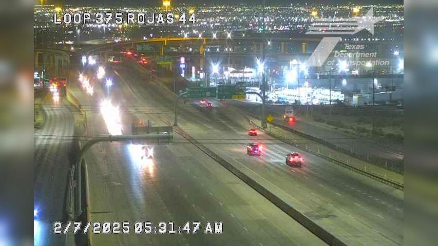 El Paso › West: LP-375 @ Rojas Traffic Camera