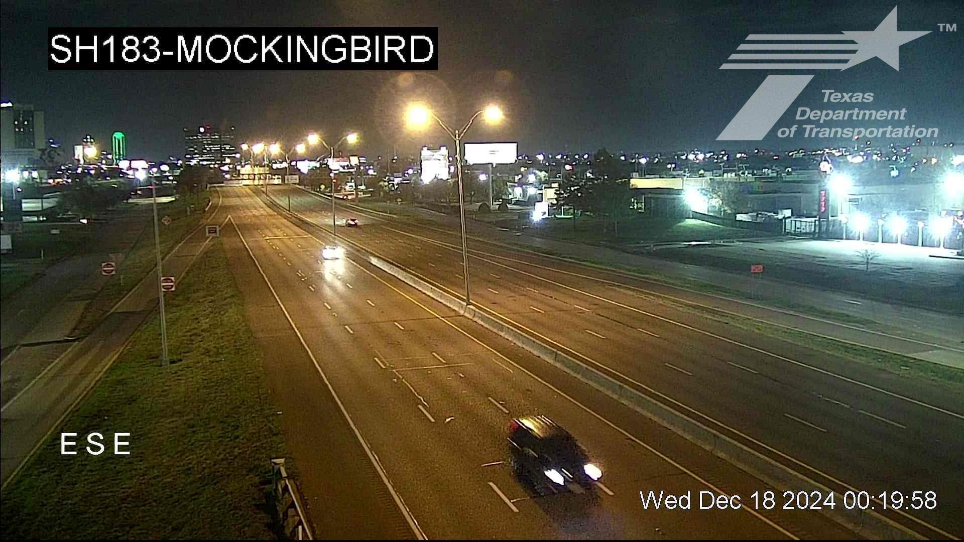 Dallas › East: SH 183 @ Mockingbird Traffic Camera