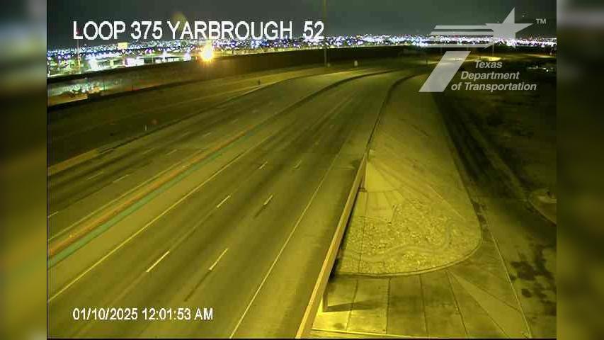 El Paso › West: LP-375 @ Yarbrough Traffic Camera