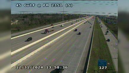 Houston › South: IH-45 Gulf @ FM 2351 (S) Traffic Camera