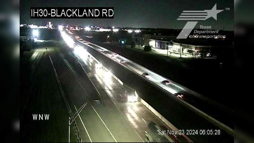 Traffic Cam Union Valley › East: I-30 @ Blackland Rd Player