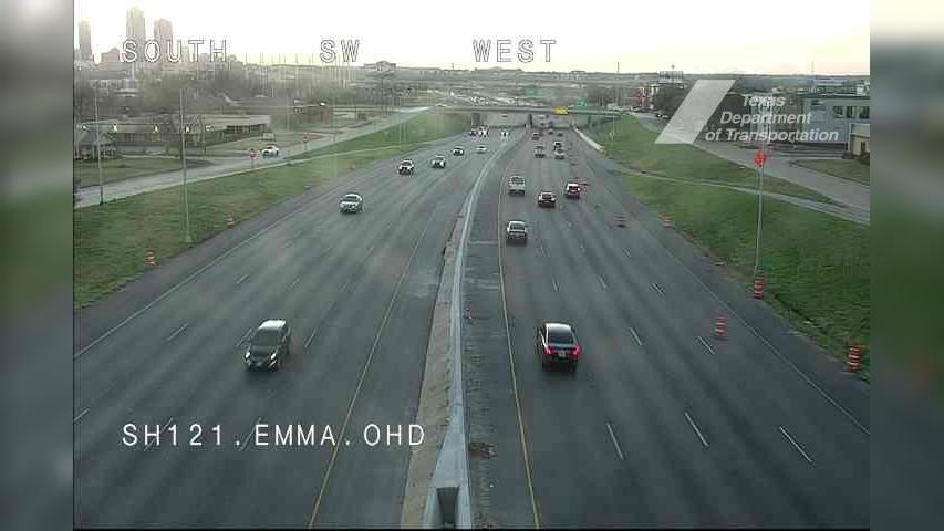 Fort Worth › North: SH 121 @ Emma Overheight CCTV Traffic Camera