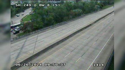 Traffic Cam North Houston › West: SH-249 @ BW 8 (S) Player