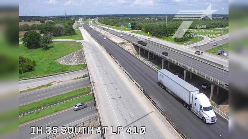 San Antonio › South: IH 35 South at LP 410 Traffic Camera