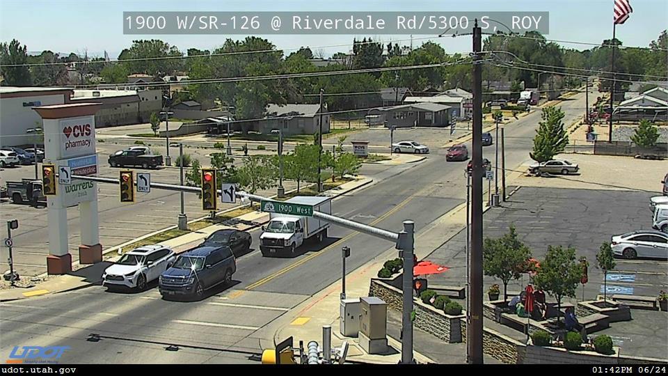 1900 W SR 126 @ Riverdale Rd 5300 S SR 26 ROY Traffic Camera