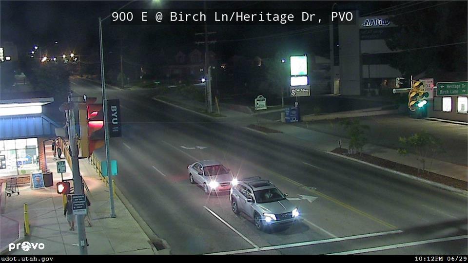 900 E @ Birch Ln Heritage Dr 1200 N PVO Traffic Camera
