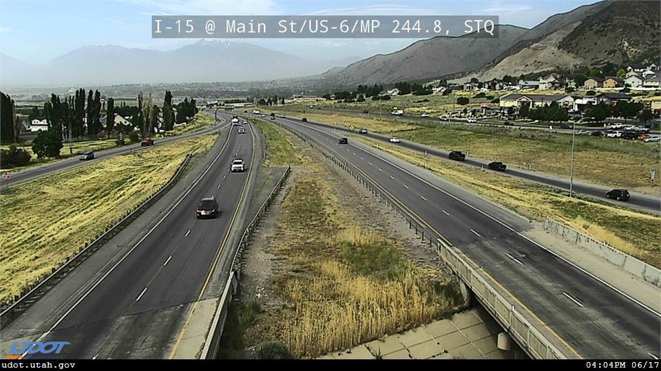 Traffic Cam I-15 @ Main St US 6 MP 244.8 STQ Player