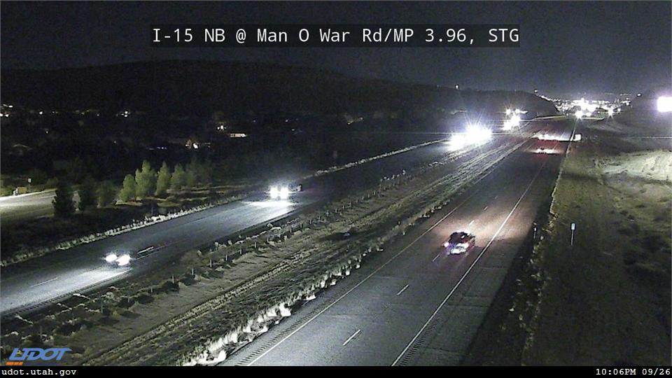 Traffic Cam I-15 NB @ Man O War Rd MP 3.96 STG Player