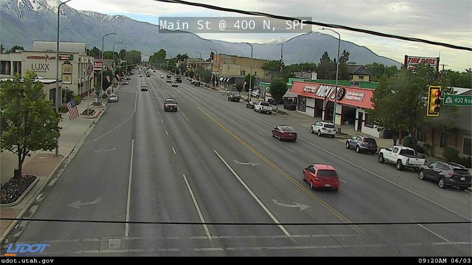 Main St SR 156 @ 400 N SR 147 SPF Traffic Camera