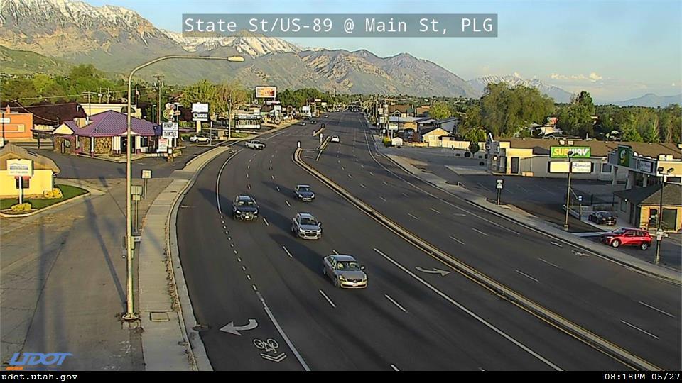 State St US 89 @ Main St SR 114 PLG Traffic Camera