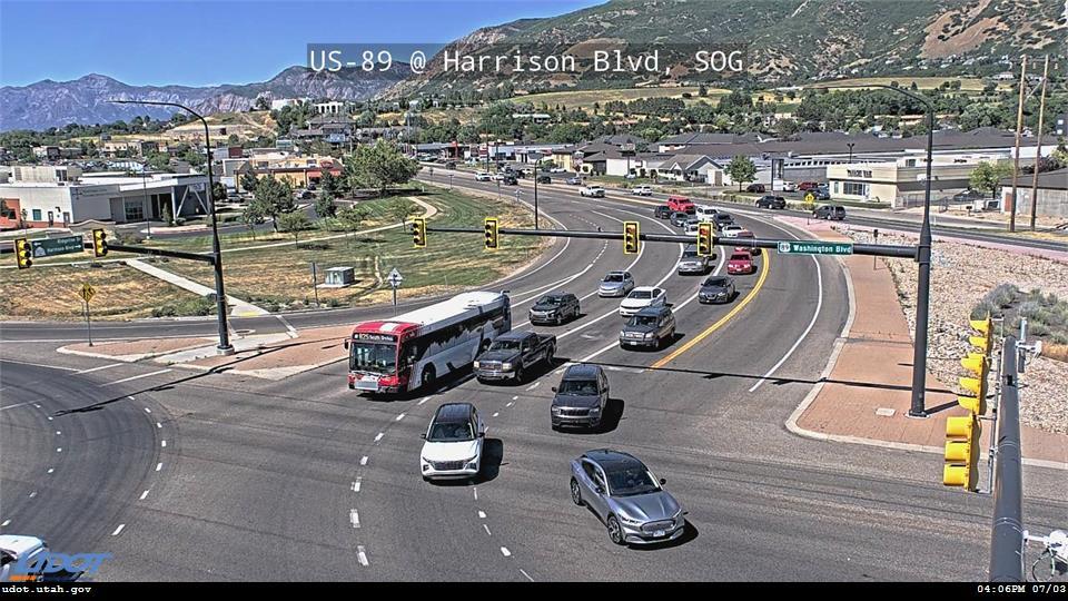 US 89 @ Harrison Blvd 1550 E SR 203 SOG Traffic Camera